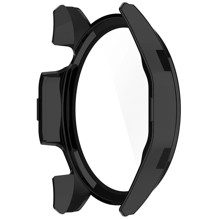 For Honor Watch 4 Pro Watch Case PC Full Coverage Protective Cover with Tempered Glass Screen Film