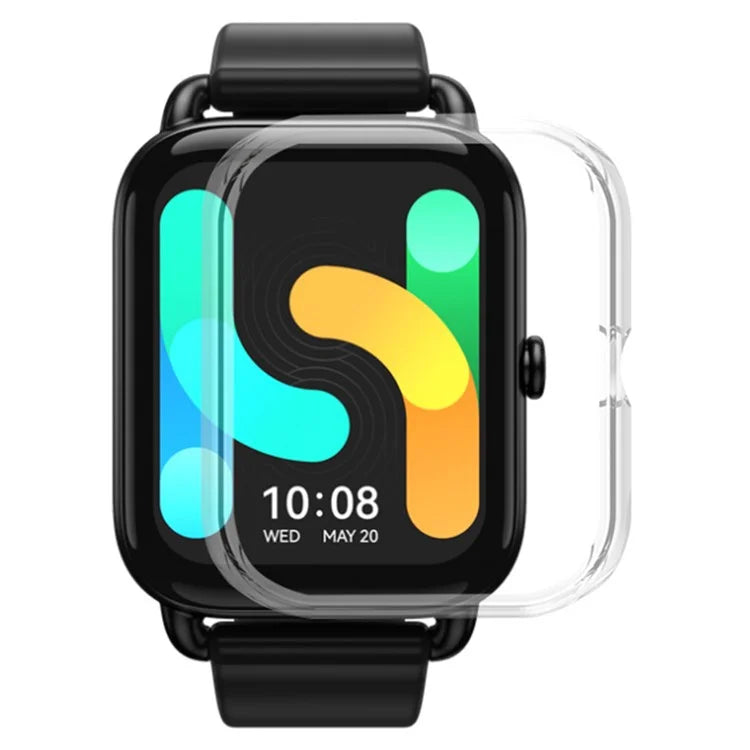 For Haylou RS4 / RS4 Plus Protective Cover Smartwatch PC Half Wrapped Watch Shell
