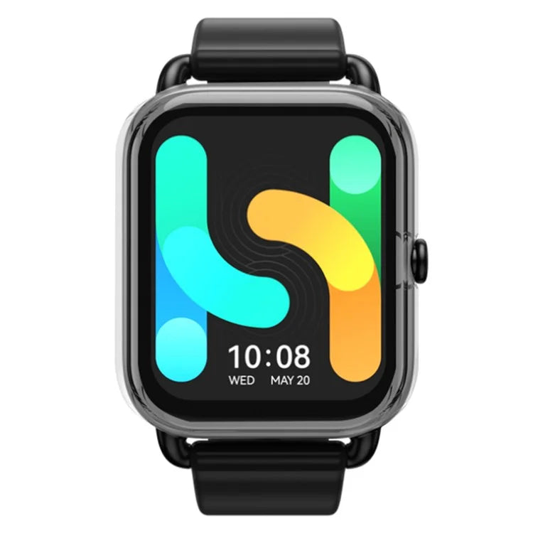 For Haylou RS4 / RS4 Plus Protective Cover Smartwatch PC Half Wrapped Watch Shell