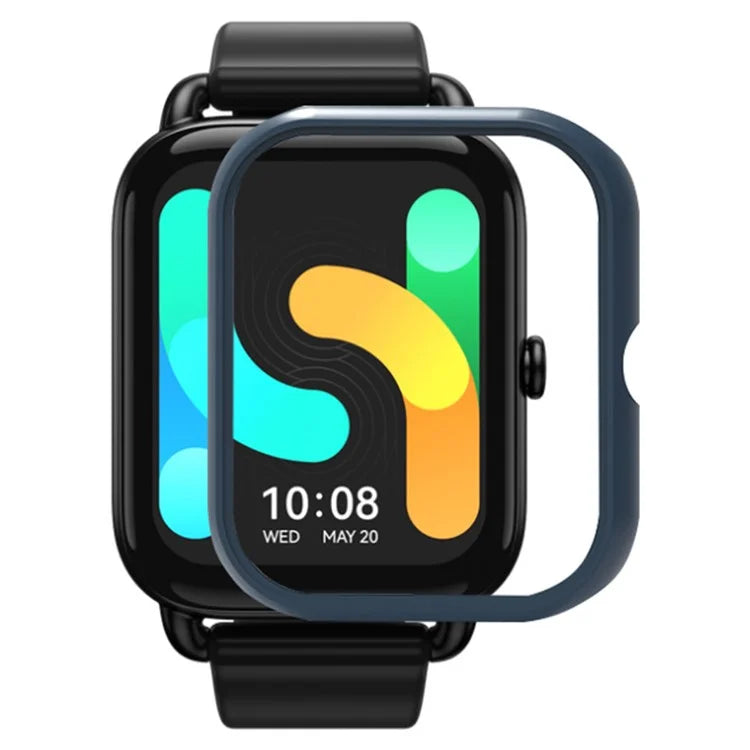 For Haylou RS4 / RS4 Plus Protective Cover Smartwatch PC Half Wrapped Watch Shell