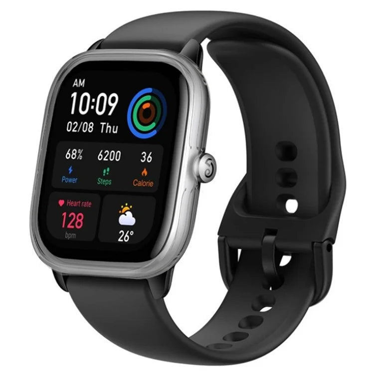 For Huami Amazfit GTS 4 Mini Watch Protective Frame PC Scratch-resistant Cover