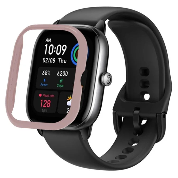 For Huami Amazfit GTS 4 Mini Watch Protective Frame PC Scratch-resistant Cover