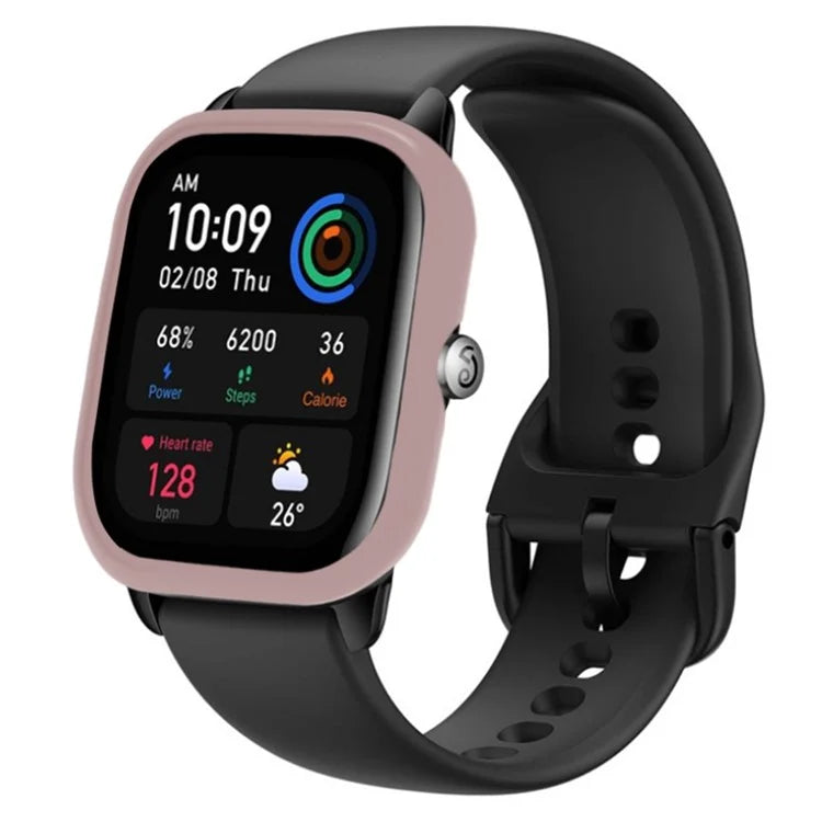 For Huami Amazfit GTS 4 Mini Watch Protective Frame PC Scratch-resistant Cover