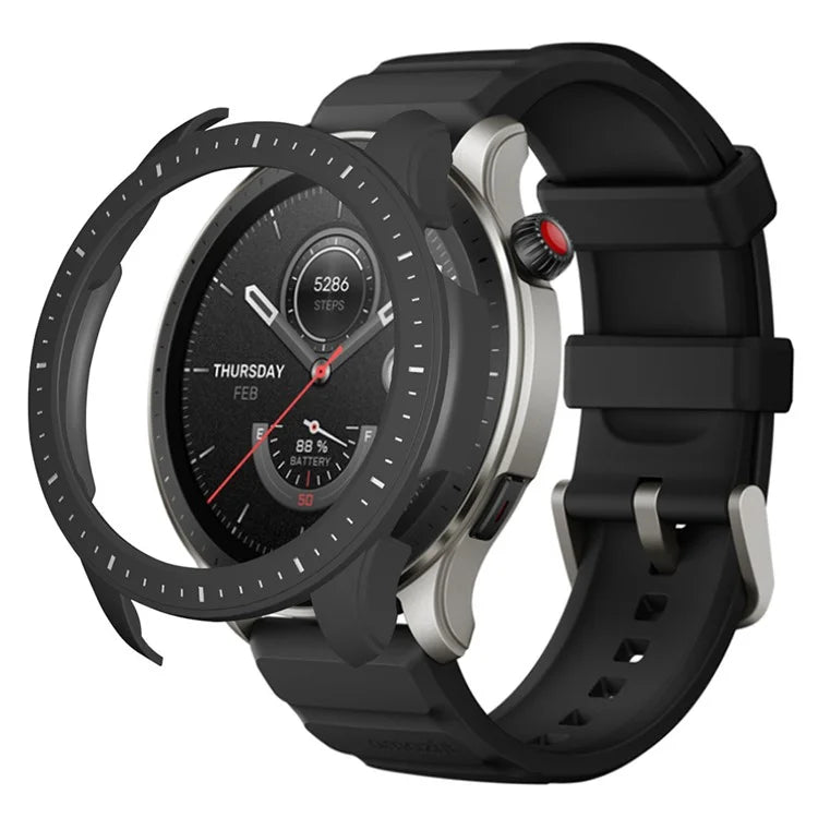 For Huami Amazftit GTR 4 Bumper Frame Cover Hard PC Protective Watch Case