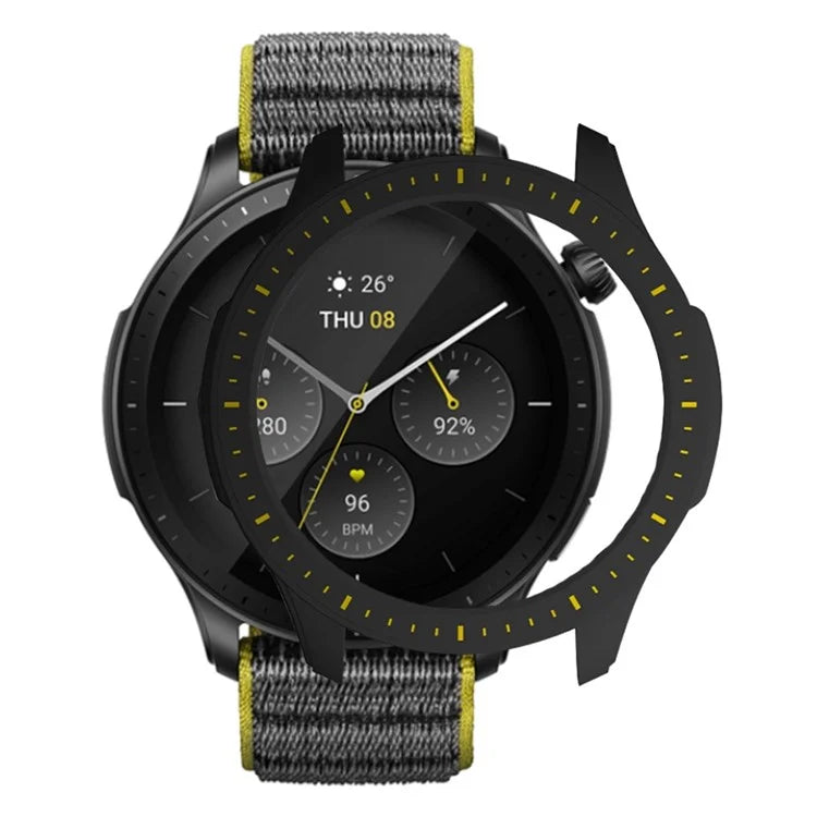 For Huami Amazftit GTR 4 Bumper Frame Cover Hard PC Protective Watch Case