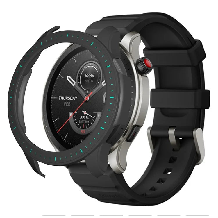 For Huami Amazftit GTR 4 Bumper Frame Cover Hard PC Protective Watch Case