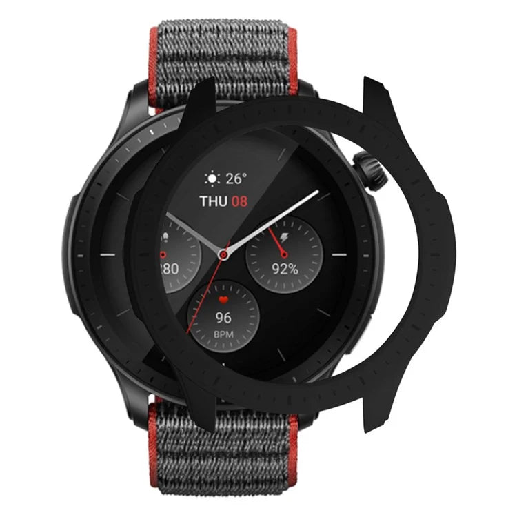 For Huami Amazftit GTR 4 Bumper Frame Cover Hard PC Protective Watch Case