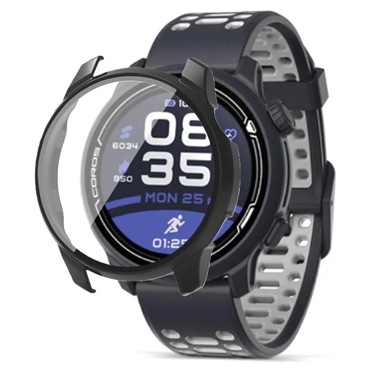 For Coros Pace 2 Watch Case Hard PC Full Protective Cover with Screen Protector