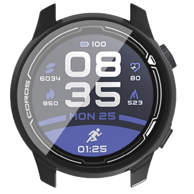 For Coros Pace 2 Watch Case Hard PC Full Protective Cover with Screen Protector