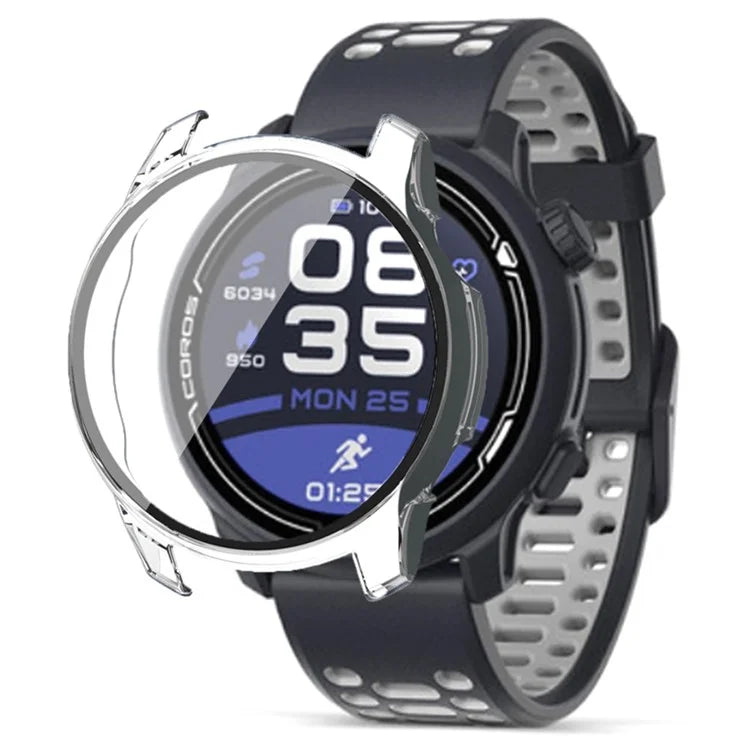 For Coros Pace 2 Watch Case Hard PC Full Protective Cover with Screen Protector