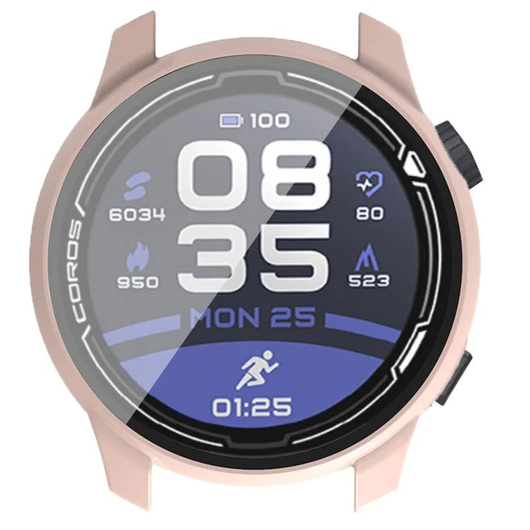 For Coros Pace 2 Watch Case Hard PC Full Protective Cover with Screen Protector