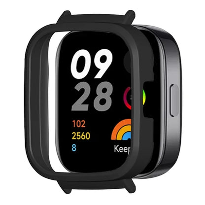 For Xiaomi Redmi Watch 3 Hard PC Bumper Frame Case Protective Cover with 20mm Adapter Connector