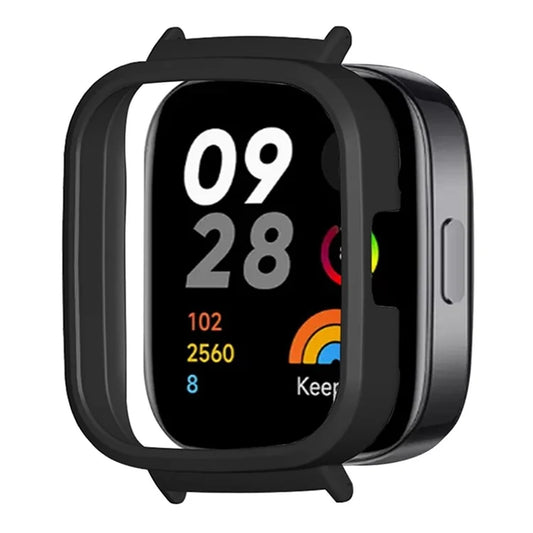 For Xiaomi Redmi Watch 3 Hard PC Bumper Frame Case Protective Cover with 20mm Adapter Connector