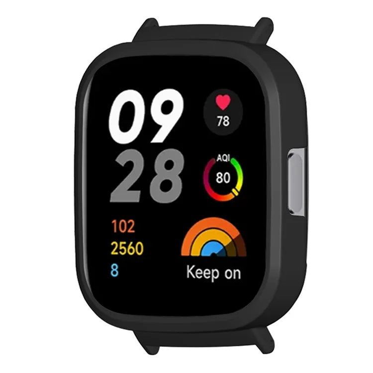 For Xiaomi Redmi Watch 3 Hard PC Bumper Frame Case Protective Cover with 20mm Adapter Connector