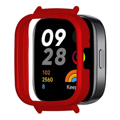 For Xiaomi Redmi Watch 3 Hard PC Bumper Frame Case Protective Cover with 20mm Adapter Connector