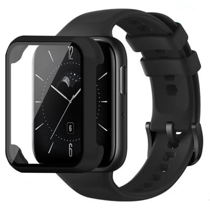 For Oppo Watch 3 Watch Case Electroplated Hard PC Cover with Tempered Glass Screen Film
