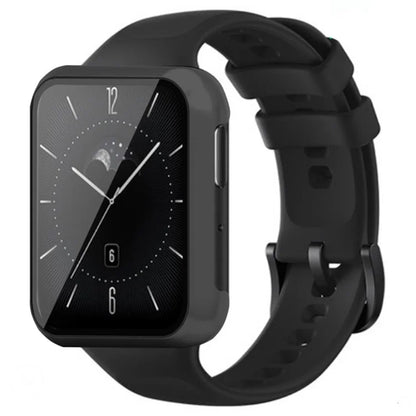 For Oppo Watch 3 Watch Case Electroplated Hard PC Cover with Tempered Glass Screen Film