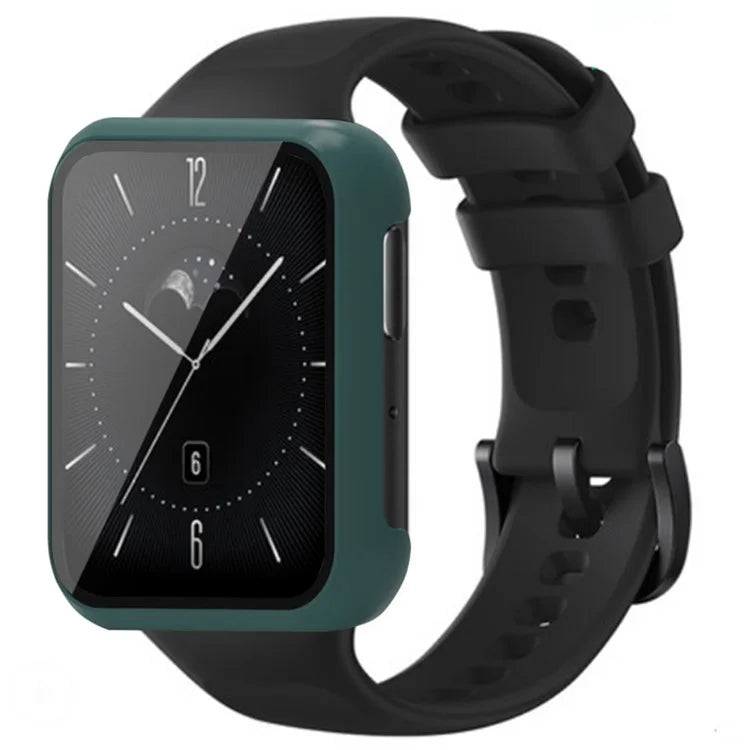 For Oppo Watch 3 Watch Case Electroplated Hard PC Cover with Tempered Glass Screen Film