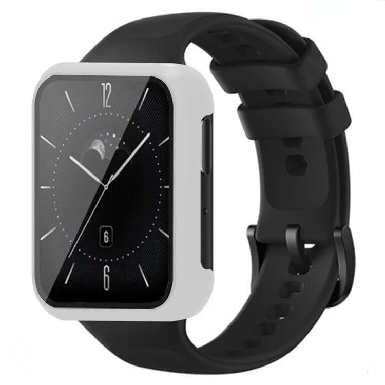 For Oppo Watch 3 Watch Case Electroplated Hard PC Cover with Tempered Glass Screen Film