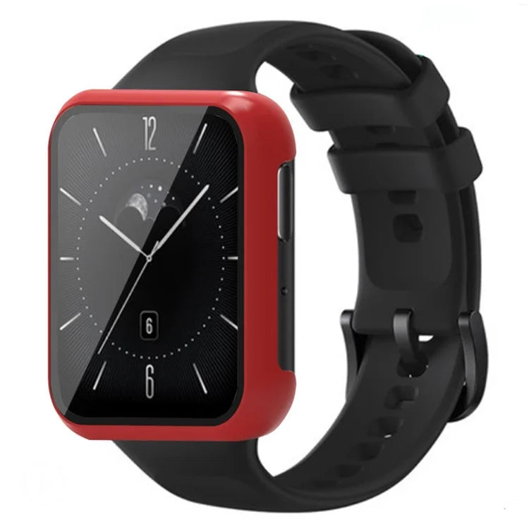 For Oppo Watch 3 Watch Case Electroplated Hard PC Cover with Tempered Glass Screen Film