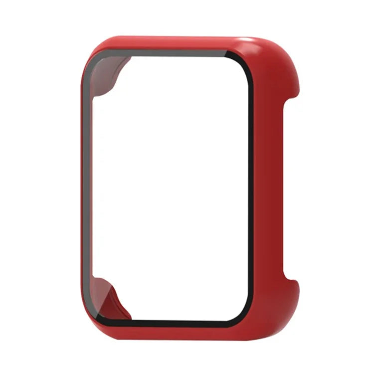 For Oppo Watch 3 Watch Case Electroplated Hard PC Cover with Tempered Glass Screen Film