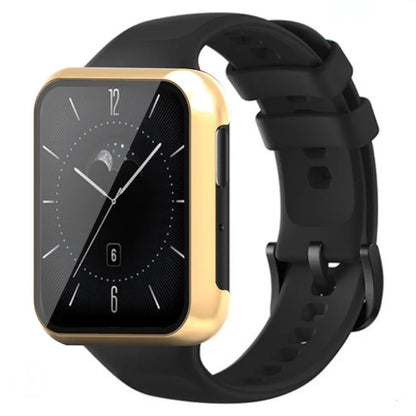 For Oppo Watch 3 Watch Case Electroplated Hard PC Cover with Tempered Glass Screen Film