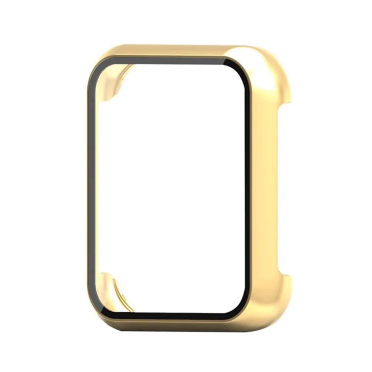 For Oppo Watch 3 Watch Case Electroplated Hard PC Cover with Tempered Glass Screen Film