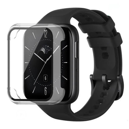 For Oppo Watch 3 Watch Case Electroplated Hard PC Cover with Tempered Glass Screen Film