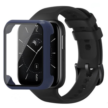 For Oppo Watch 3 Watch Case Electroplated Hard PC Cover with Tempered Glass Screen Film