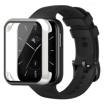 For Oppo Watch 3 Watch Case Electroplated Hard PC Cover with Tempered Glass Screen Film