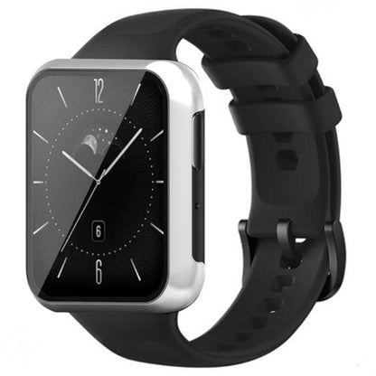 For Oppo Watch 3 Watch Case Electroplated Hard PC Cover with Tempered Glass Screen Film
