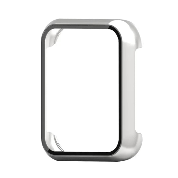 For Oppo Watch 3 Watch Case Electroplated Hard PC Cover with Tempered Glass Screen Film