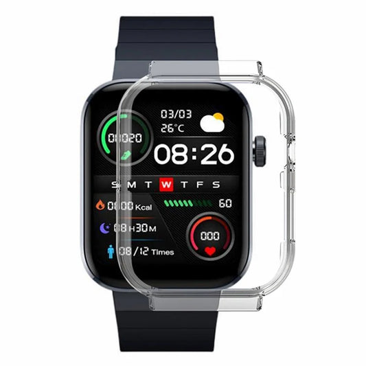 For Mibro Watch T1 Case PC Half-Wrapped Watch Protective Frame