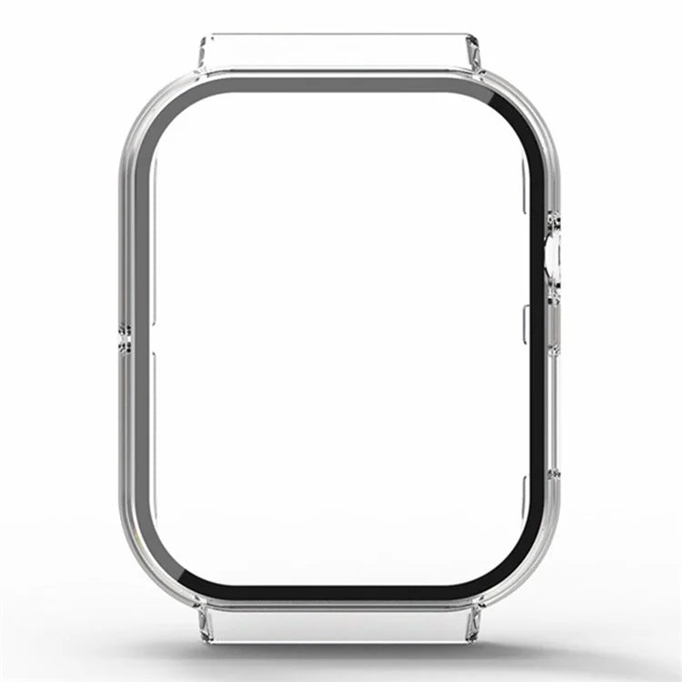 For Mibro Watch T1 Watch Case Hard PC Anti-scratch Cover with Tempered Glass Screen Film