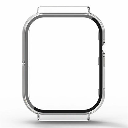 For Mibro Watch T1 Watch Case Hard PC Anti-scratch Cover with Tempered Glass Screen Film