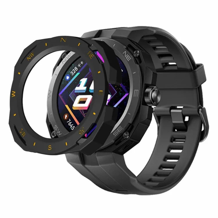 For Huawei Watch GT Cyber Hard PC Watch Frame Hollow Protective Case Cover