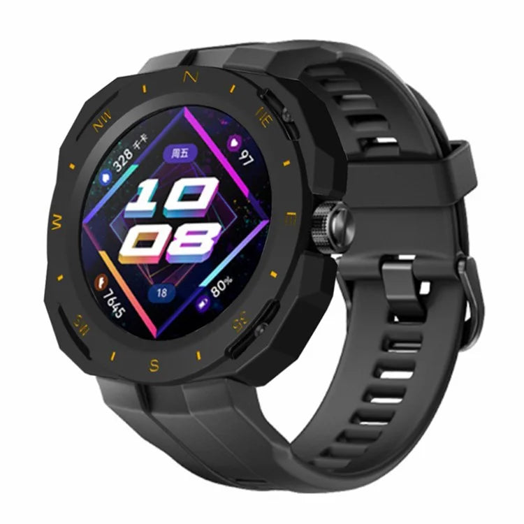 For Huawei Watch GT Cyber Hard PC Watch Frame Hollow Protective Case Cover
