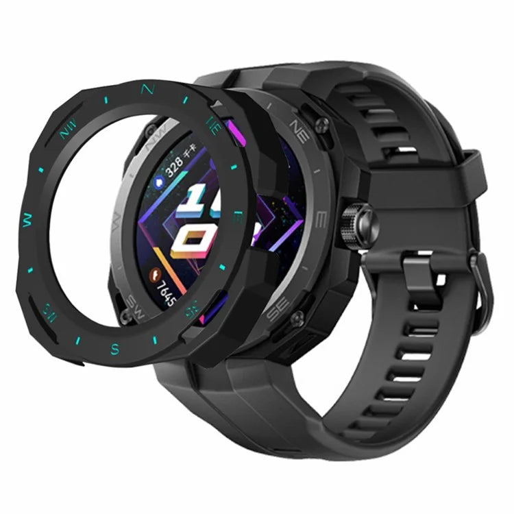 For Huawei Watch GT Cyber Hard PC Watch Frame Hollow Protective Case Cover