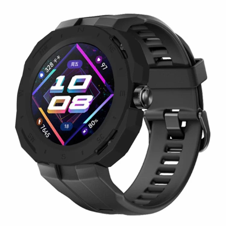 For Huawei Watch GT Cyber Hard PC Watch Frame Hollow Protective Case Cover