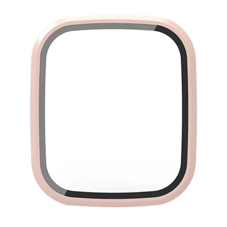 For Xiaomi Redmi Watch 3 Hard PC Watch Case Cover with Tempered Glass Screen Protector