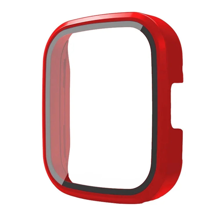 For Xiaomi Redmi Watch 3 Hard PC Watch Case Cover with Tempered Glass Screen Protector