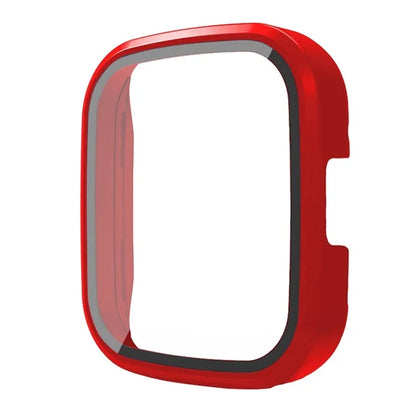 For Xiaomi Redmi Watch 3 Hard PC Watch Case Cover with Tempered Glass Screen Protector