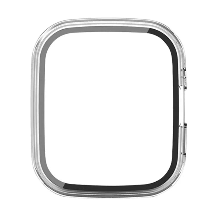 For Xiaomi Redmi Watch 3 Hard PC Watch Case Cover with Tempered Glass Screen Protector