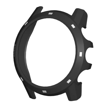 For Coros Apex 2 Pro Watch Frame Half Cover Hard PC Protective Case+White