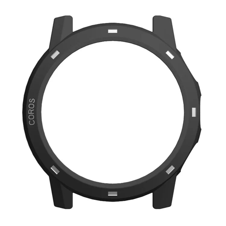For Coros Apex 2 Pro Watch Frame Half Cover Hard PC Protective Case+White