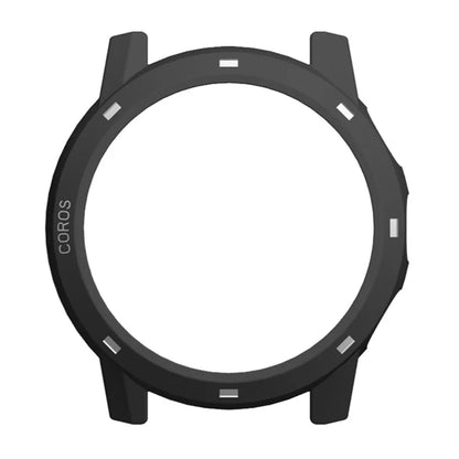 For Coros Apex 2 Pro Watch Frame Half Cover Hard PC Protective Case+White