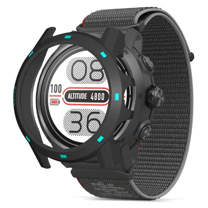 For Coros Apex 2 Pro Watch Frame Half Cover Hard PC Protective Case+Blue