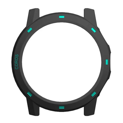 For Coros Apex 2 Pro Watch Frame Half Cover Hard PC Protective Case+Blue