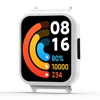 For Xiaomi Redmi Watch 2 Protective PC Frame Cover with 20mm Adapter Connector