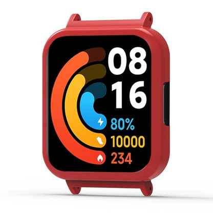 For Xiaomi Redmi Watch 2 Protective PC Frame Cover with 20mm Adapter Connector